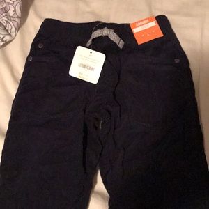 Gymboree boys navy joggers sz 5 new